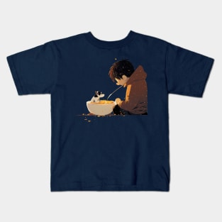 Breakfast Partner Kids T-Shirt